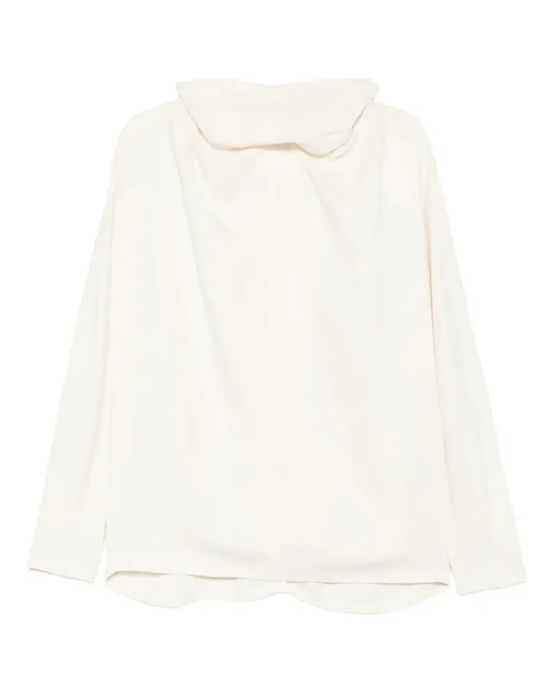 Totême Bluse mit drapiertem Rücken - Nude Nude