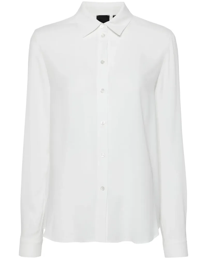 Pinko Hemd aus Crêpe de Chine - Weiß Weiß