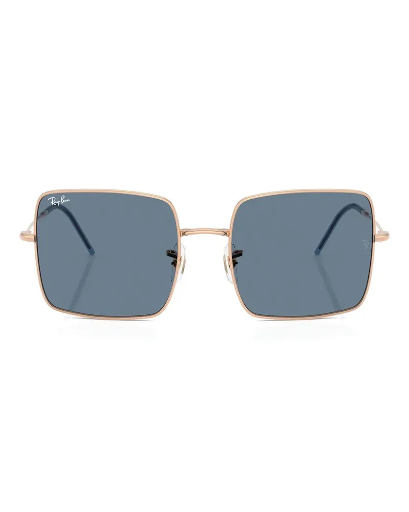 Ray Ban Reverse Sonnenbrille mit eckigem Gestell - Gold Gold