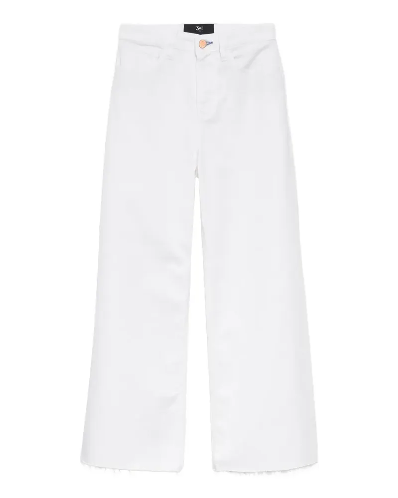 3x1 Hellen 23 wide-leg jeans - Weiß Weiß