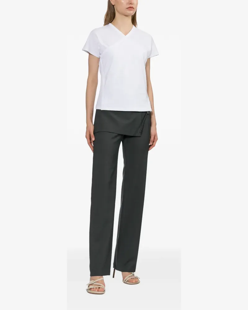 Paloma Wool Archive buckle-detail trousers - Grau Grau