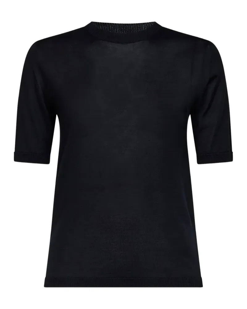 Max Mara Aceti short-sleeve sweater - Blau Blau