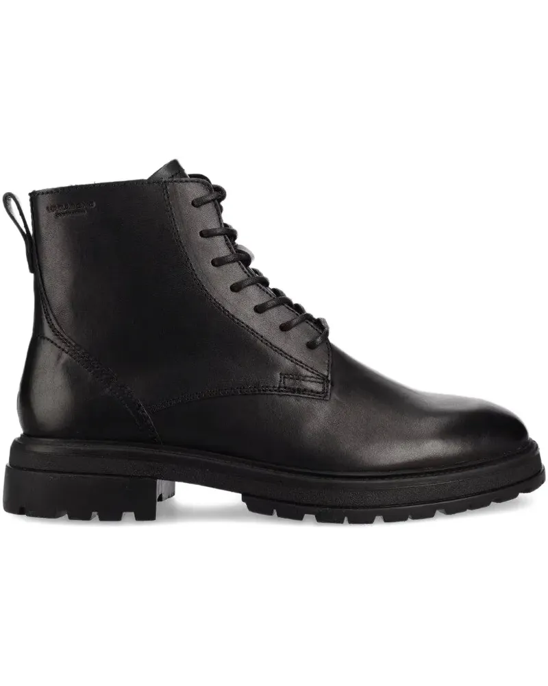 Vagabond Stiefeletten mit Schnürung - Schwarz Schwarz
