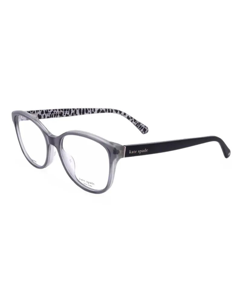 Kate Spade Rosalind geometric-frame glasses - Grau Grau