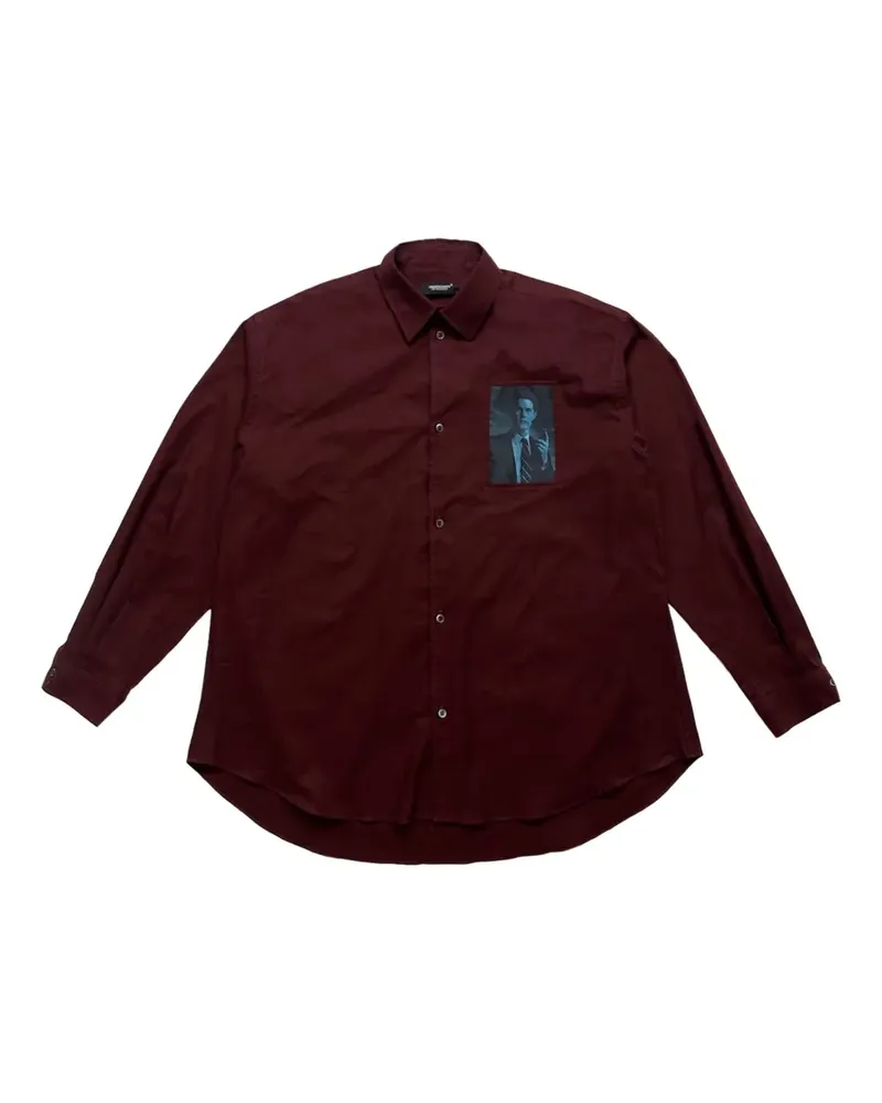 Undercover x Twin Peaks Hemd mit grafischer Applikation - Rot Rot