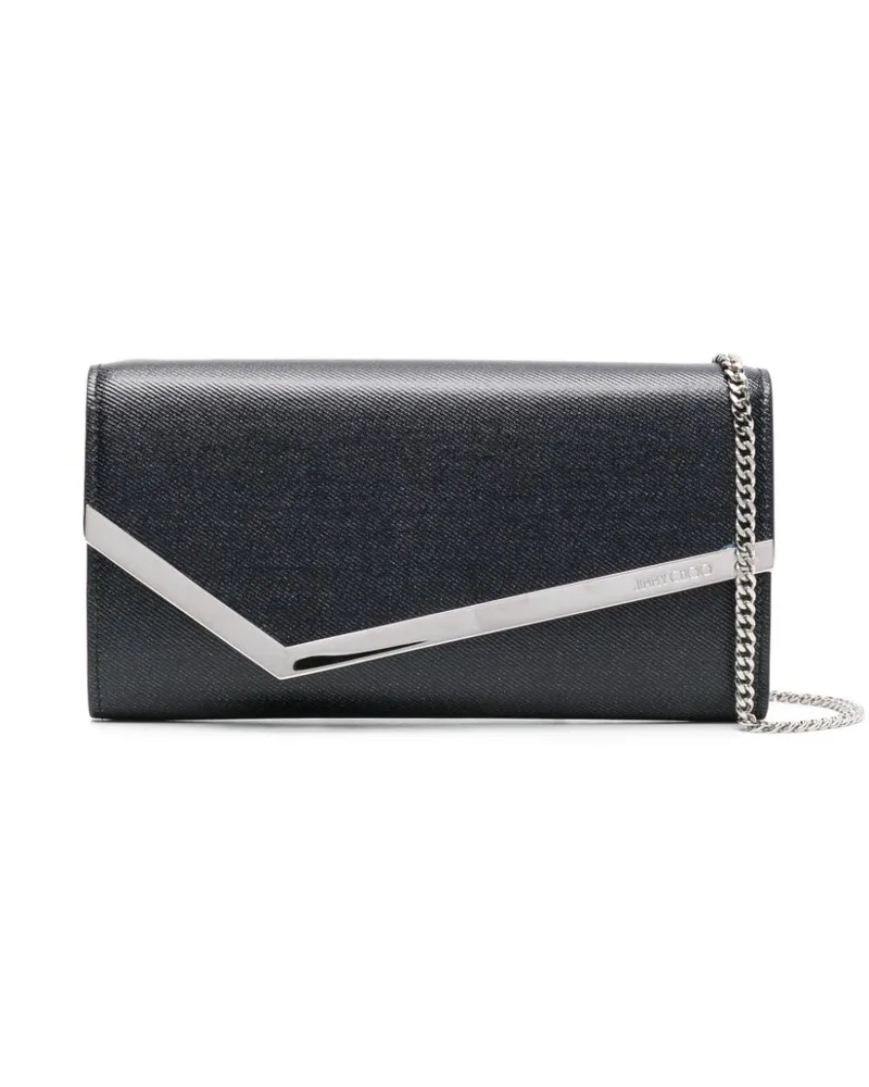 Jimmy Choo Emmie Clutch Blau