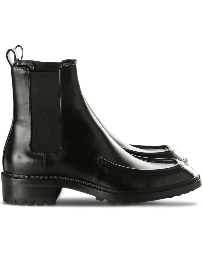 Saint Laurent Joe Chelsea-Boots mit eckiger Kappe 25mm - Schwarz Schwarz