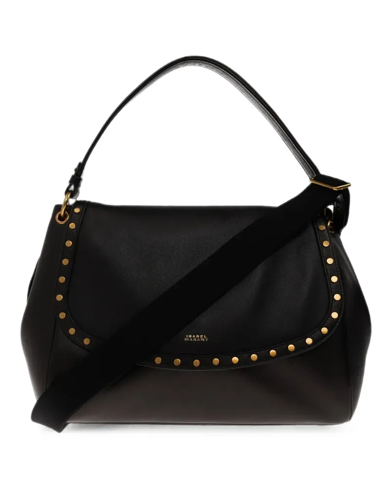 Isabel Marant Chany xl leather bag - Schwarz Schwarz