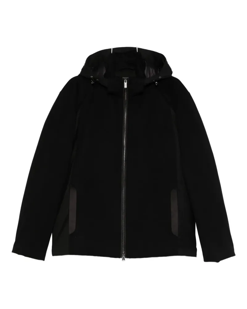 Paul & Shark Kapuzenjacke mit Reißverschluss - Schwarz Schwarz