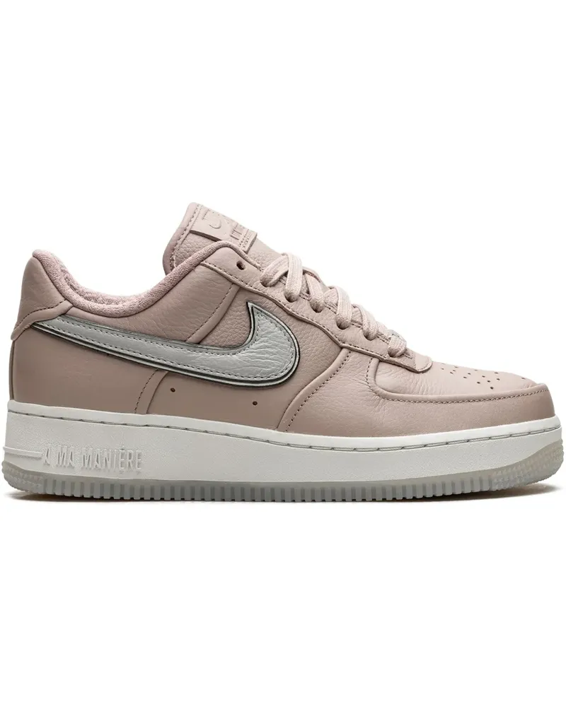 Nike x A Ma Maniere Air Force 1 '07 "While You Were Sleeping - Sesame/Silver" Sneakers - Nude Nude