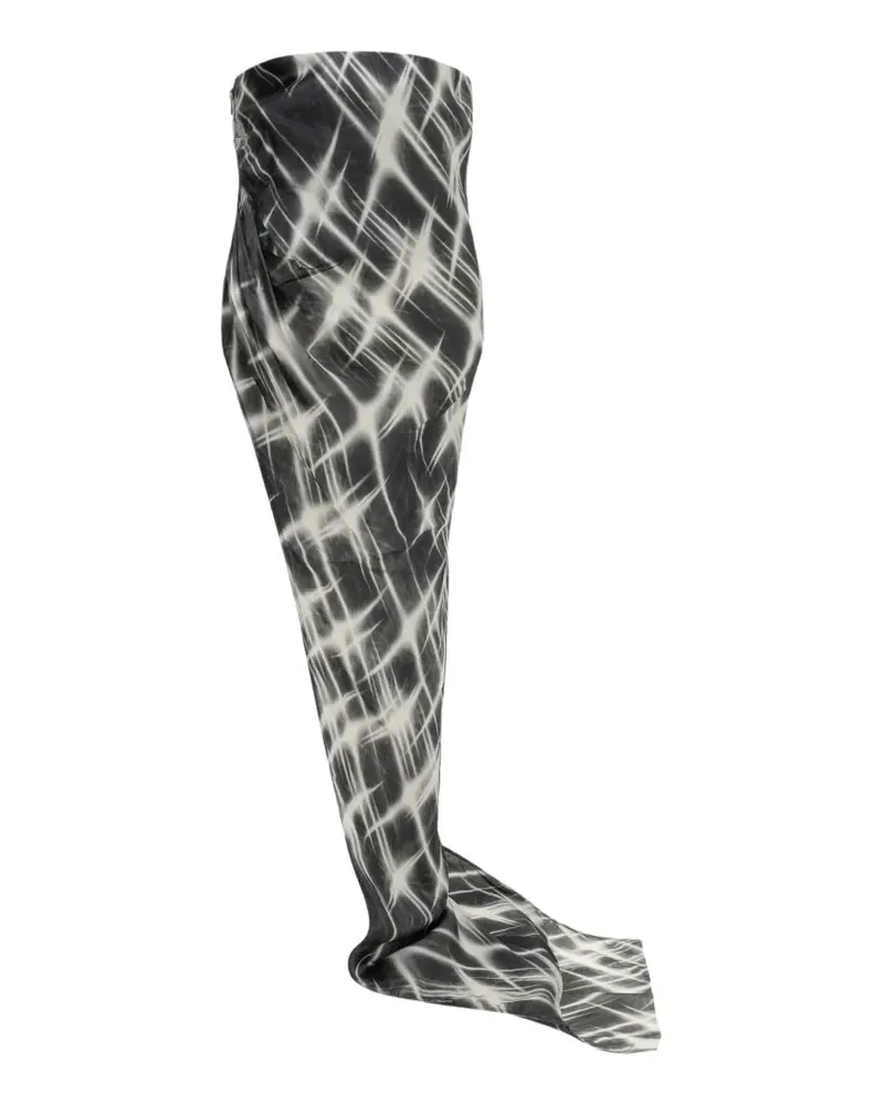 Rick Owens Trägerloses Top - Schwarz Schwarz