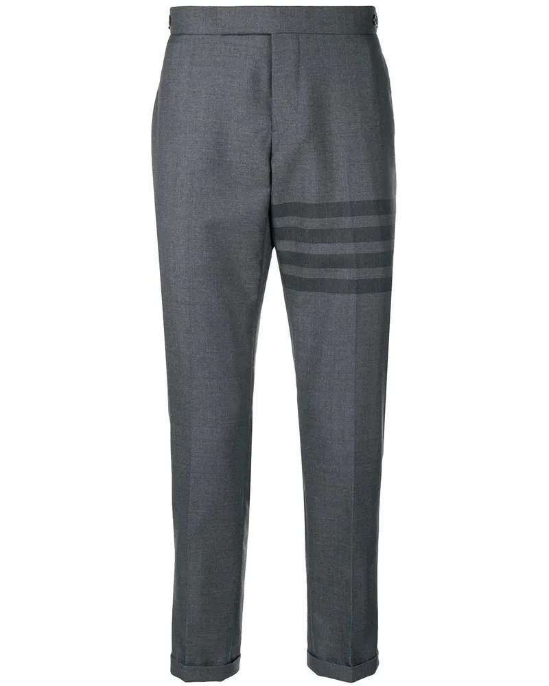 Thom Browne Klassische Skinny-Hose - Grau Grau