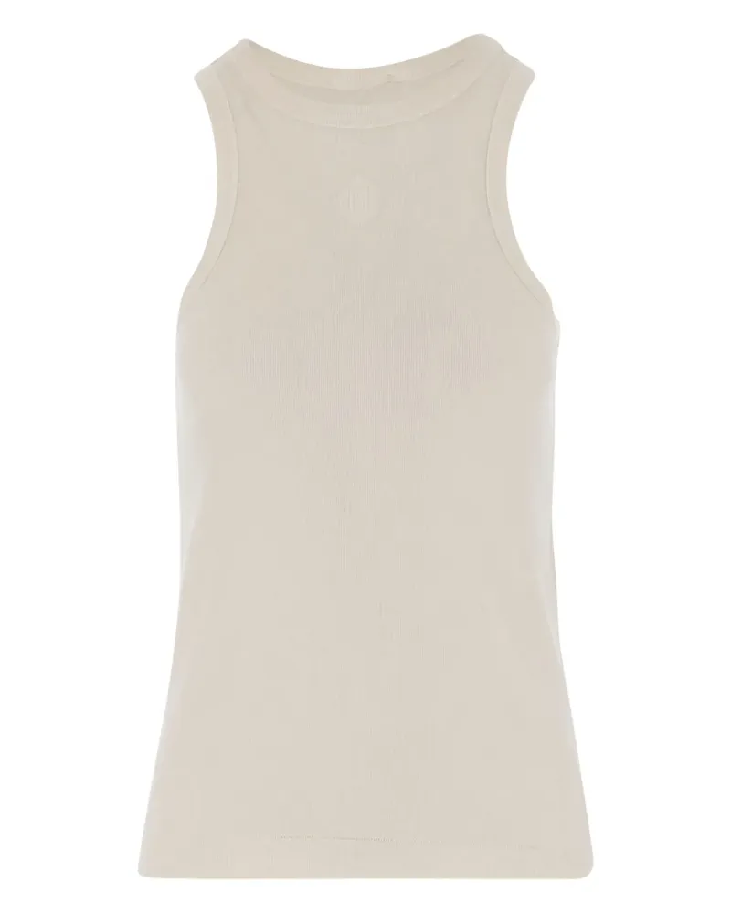 By Malene Birger Geripptes Trägershirt - Weiß Weiß