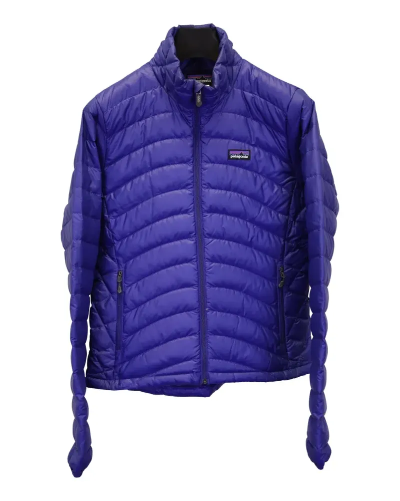 Patagonia Gefütterte Jacke mit Reißverschluss - Violett Violett