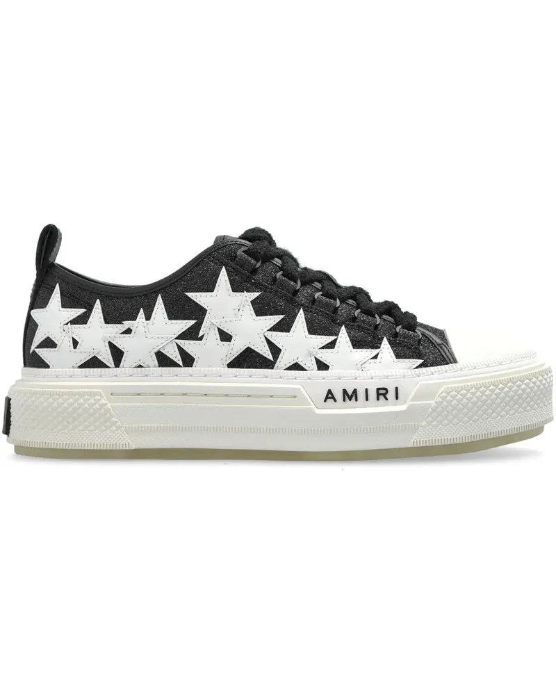 Amiri Glitter Stars Sneakers - Schwarz Schwarz