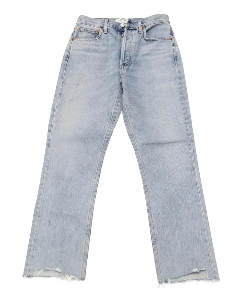 AGOLDE Riley cropped jeans - Blau Blau