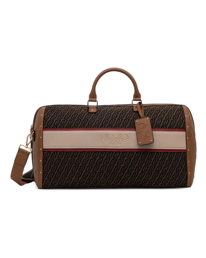 Liu Jo Reisetasche aus Jacquard - Braun Braun