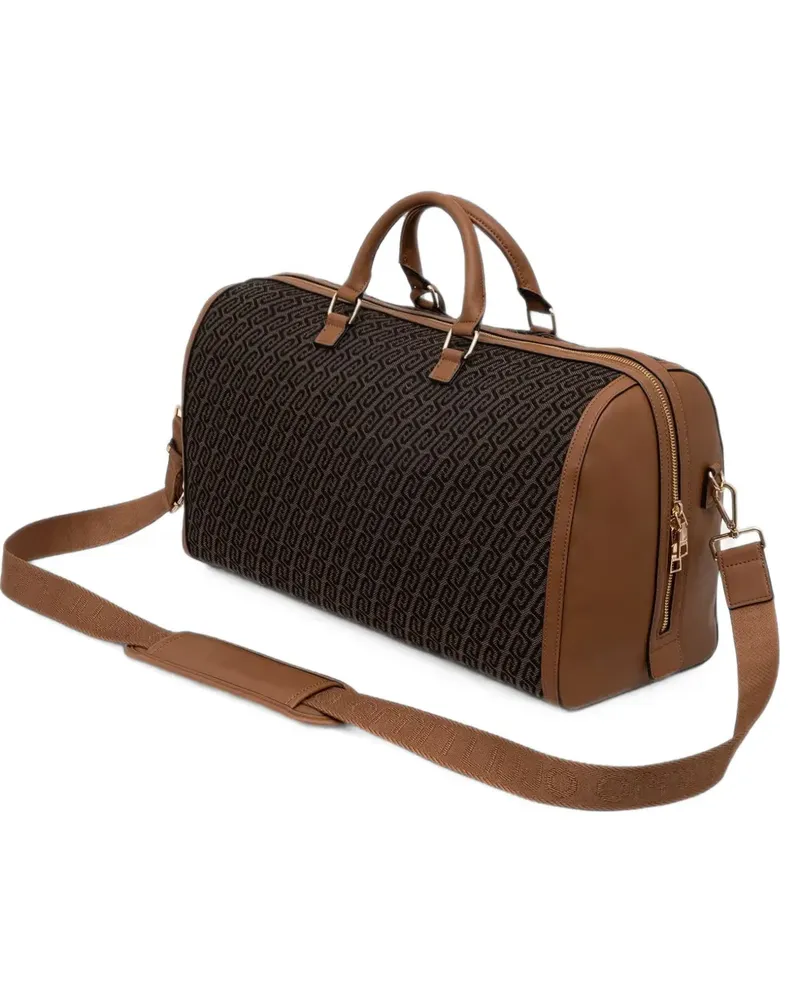 Liu Jo Reisetasche aus Jacquard - Braun Braun
