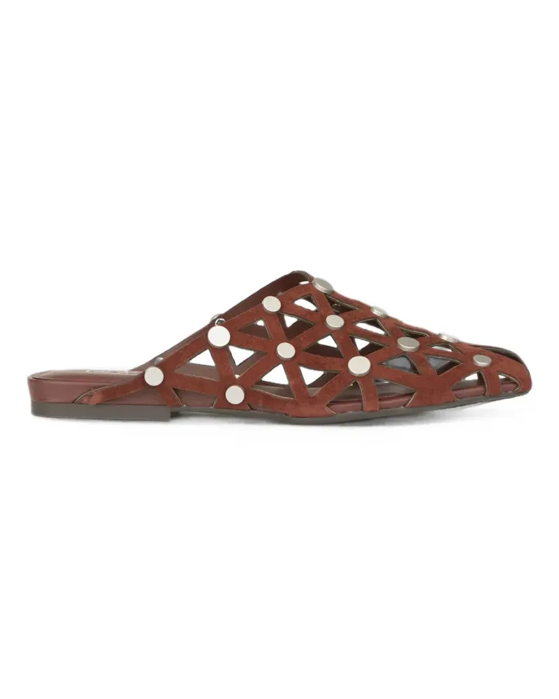 ash Bone Sandalen mit Cut-Out - Braun Braun