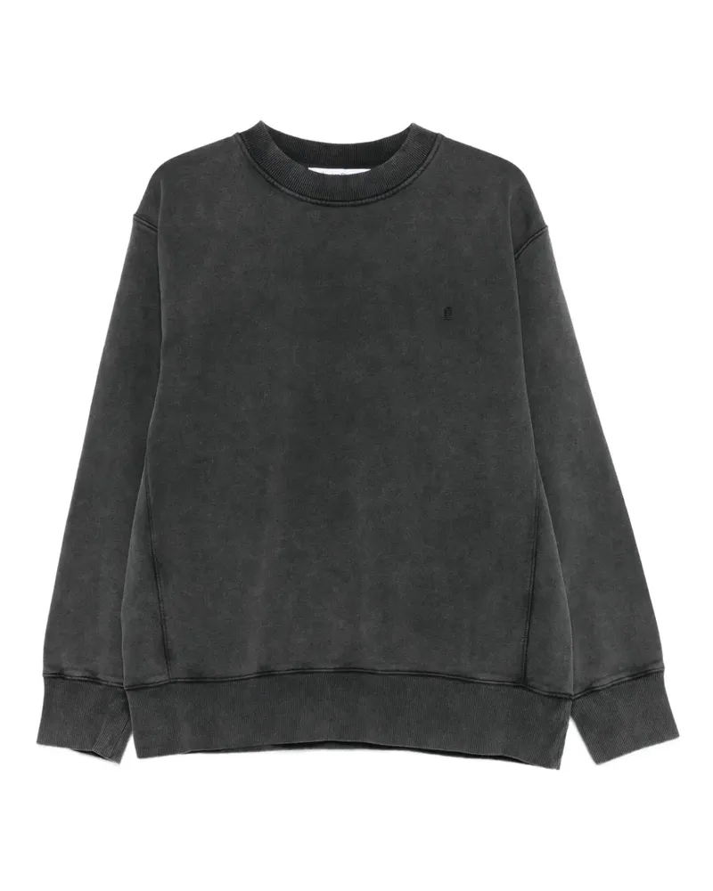 Études Studio É Sweatshirt mit ausgewaschenem Effekt - Grau Grau