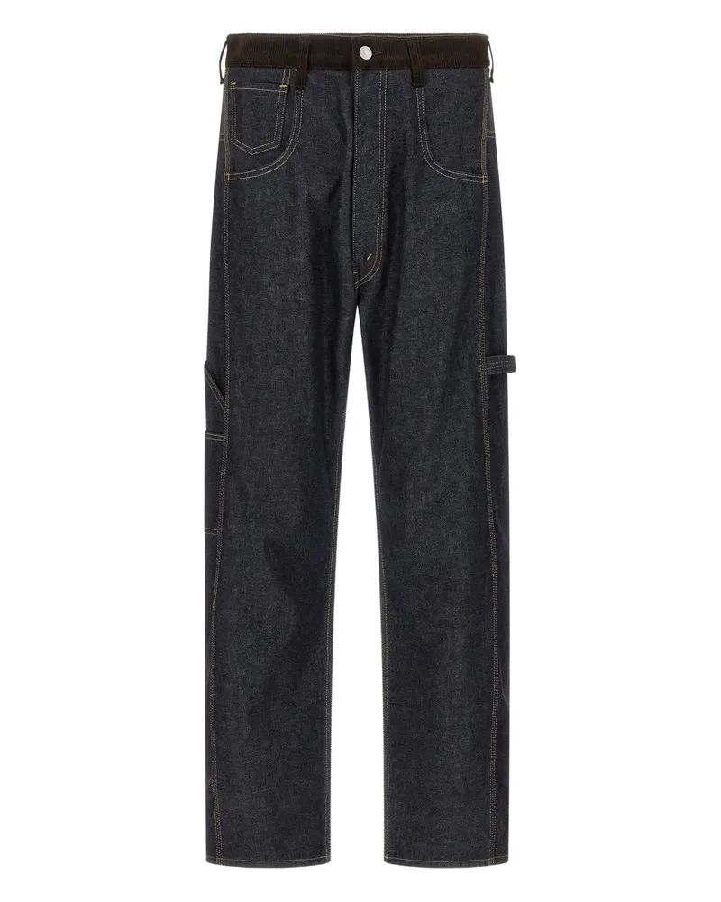 Junya Watanabe x Levi Jeans mit Wildledereinsätzen - Blau Blau