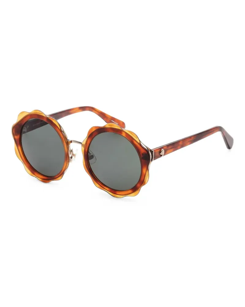 Kate Spade Karrie Sonnenbrille mit rundem Gestell - Braun Braun