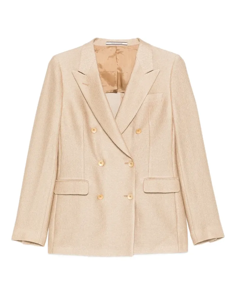 Tagliatore double-breasted blazer - Nude Nude