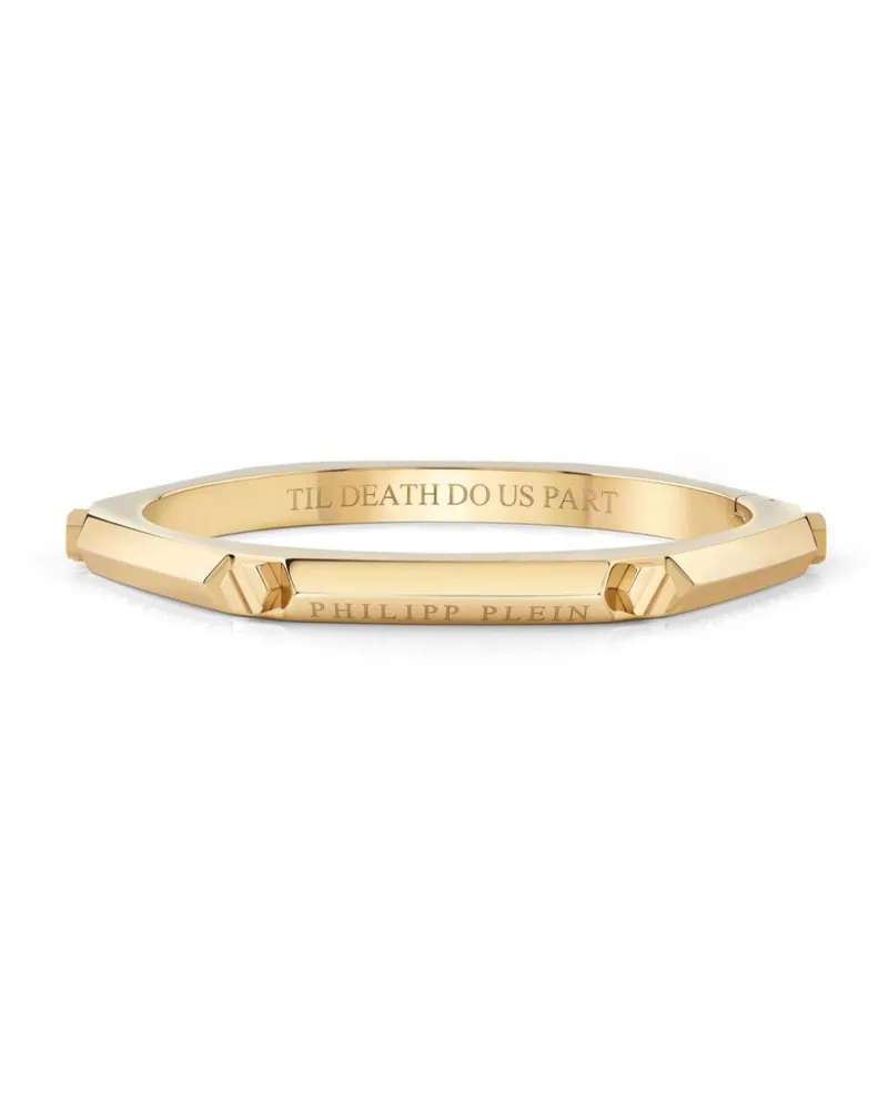 Philipp Plein Breites Armband - Gold Gold