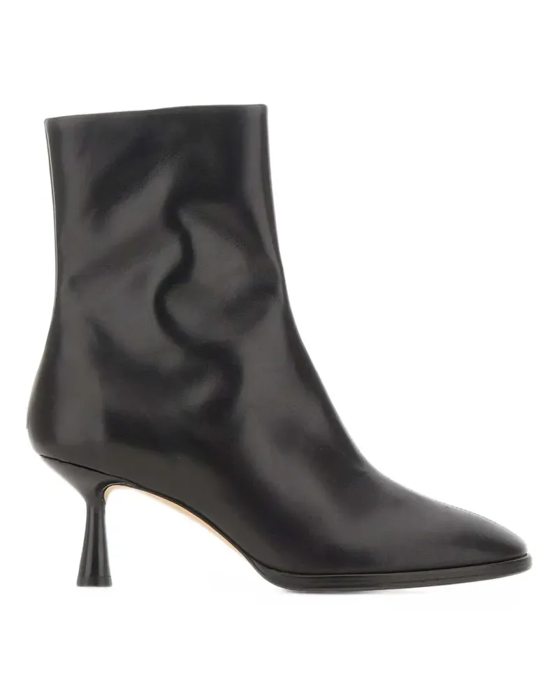 aeyde Dorothy sculptural-heel ankle boots - Schwarz Schwarz