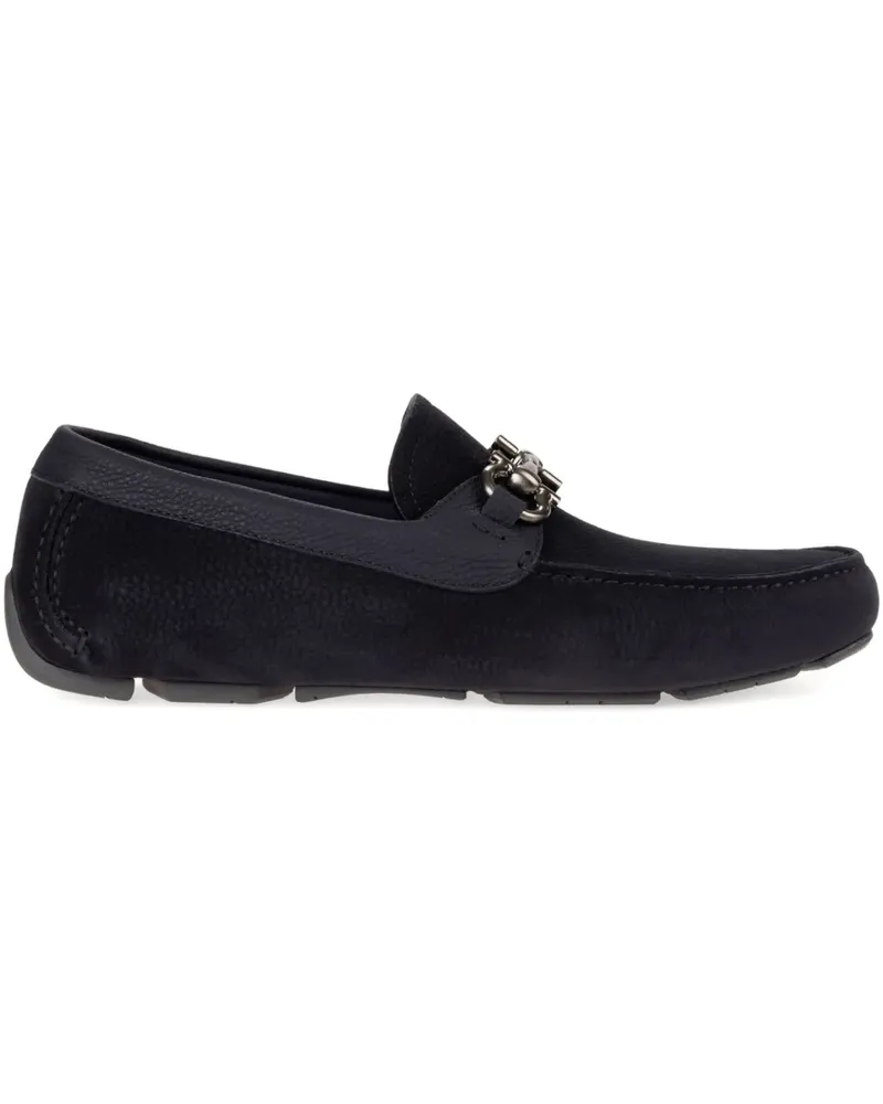 Ferragamo Loafer mit Gancini-Detail - Blau Blau
