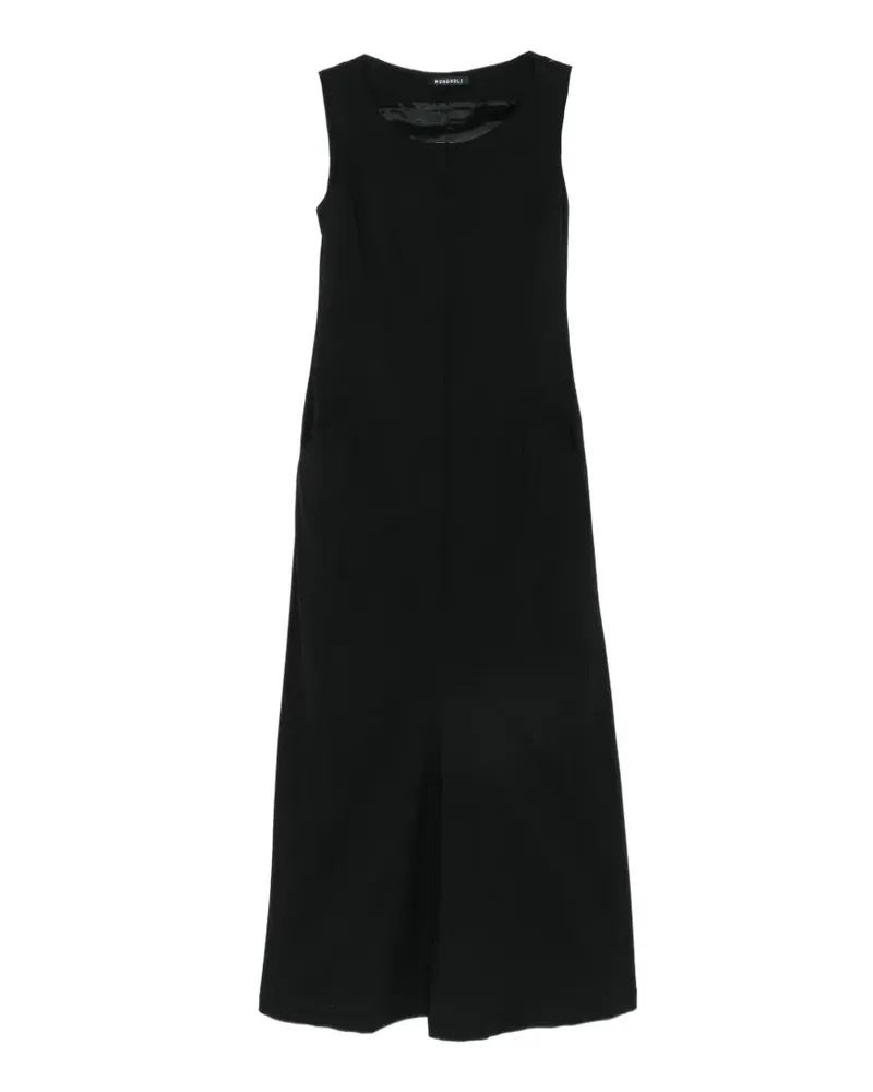 Studiorundholz sleeveless panelled midi dress - Schwarz Schwarz