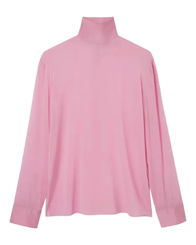 Gucci high-neck shirt - Rosa Rosa
