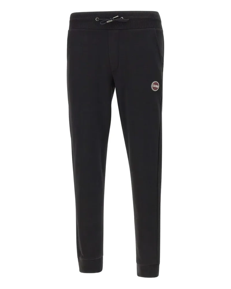 Colmar Jogginghose mit Logo-Patch - Schwarz Schwarz