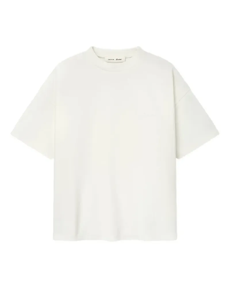 Fear of God Signature 90s Pique logo-embroidered T-shirt - Weiß Weiß