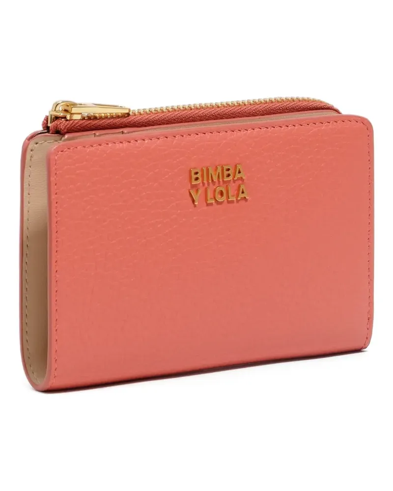 BIMBA Y LOLA Portemonnaie mit Logo-Schild - Rosa Rosa