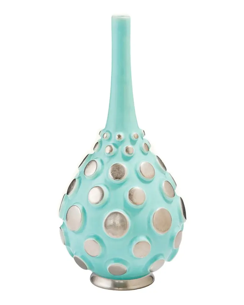 Jonathan Adler Mittelgroße Maritime Genie Vase - Blau Blau