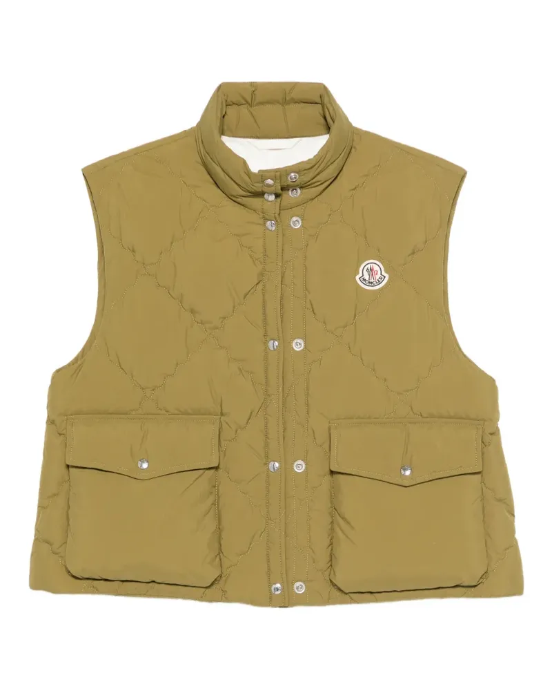 Moncler Biois quilted pocket gilet - Grün Grün