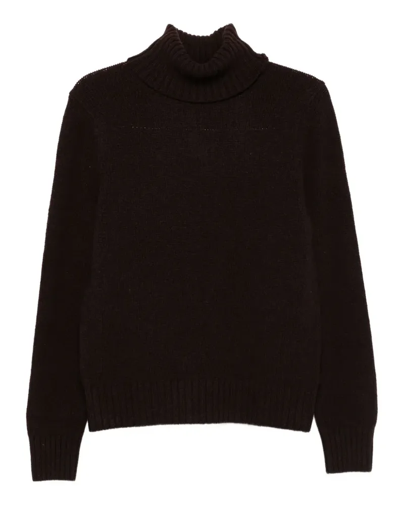 Ralph Lauren Langärmeliger Rollkragenpullover - Braun Braun