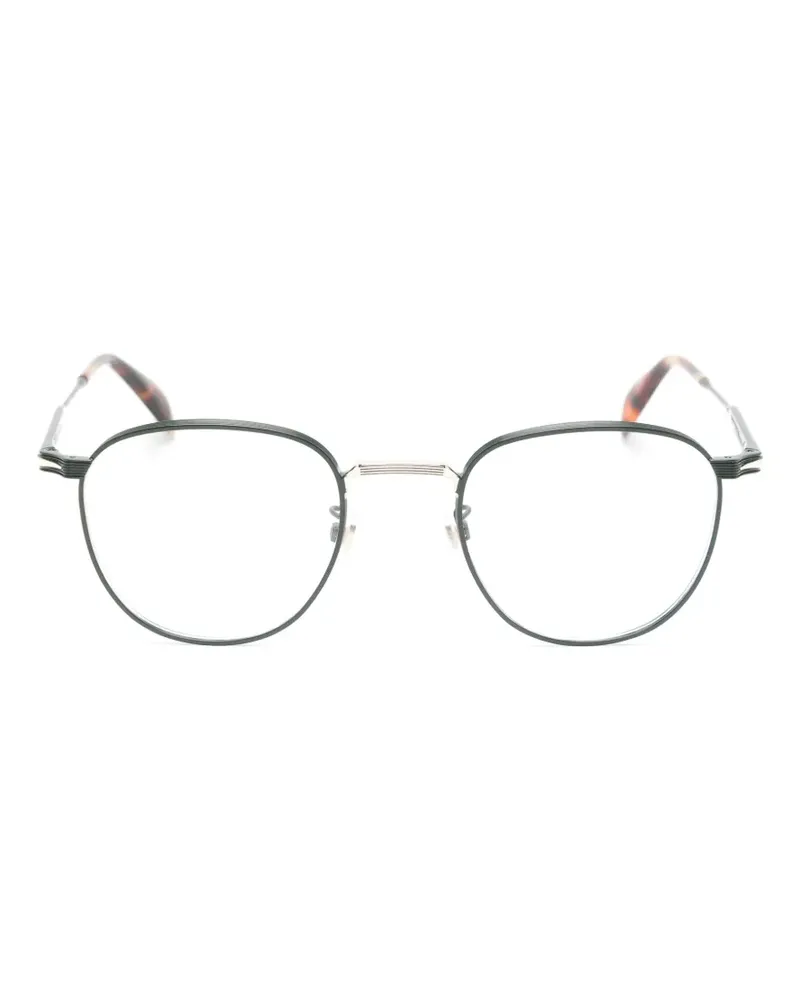 EYEWEAR by DAVID BECKHAM Brille mit geometrischem Gestell - Grün Grün