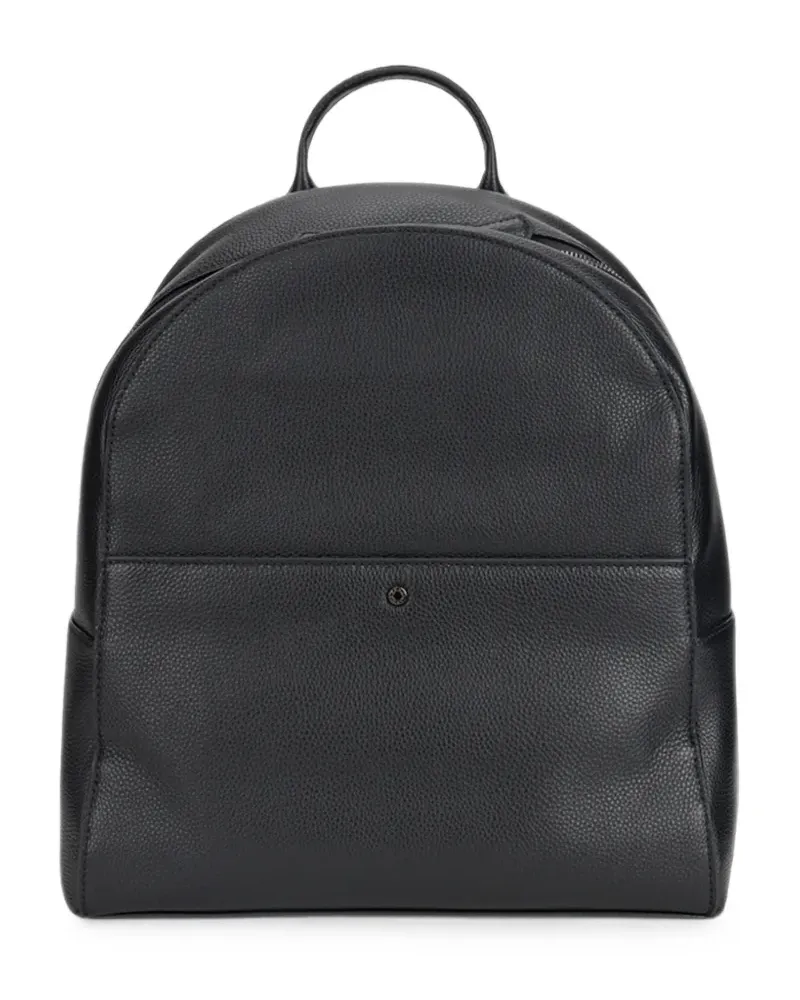 Gianni Chiarini Florence Rucksack aus gekörntem Leder - Schwarz Schwarz