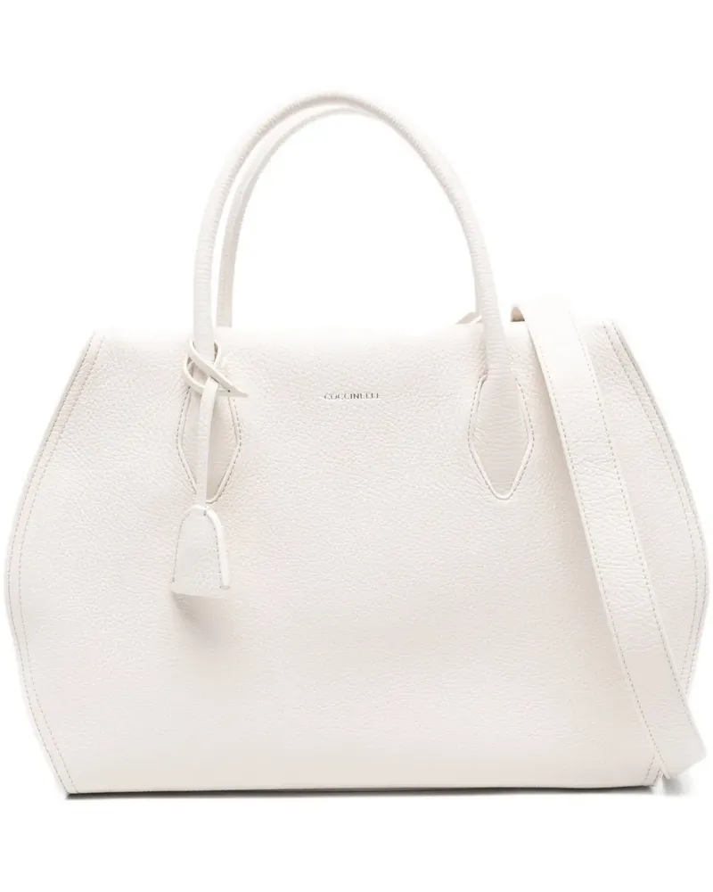 Coccinelle Mittelgroße Lord Tasche - Weiß Weiß