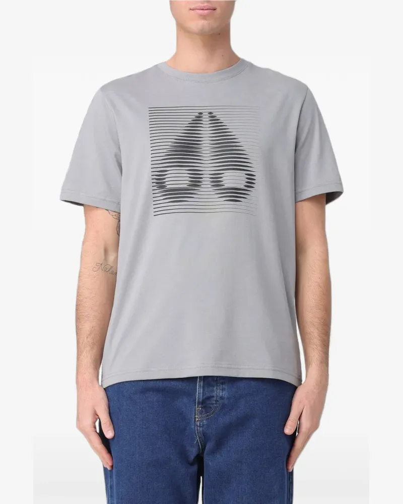 Moose Knuckles Raydaze logo-print T-shirt - Grau Grau