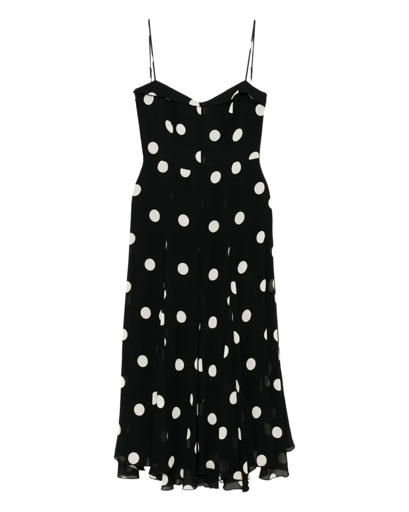 Reformation Fredo Kleid - Schwarz Schwarz