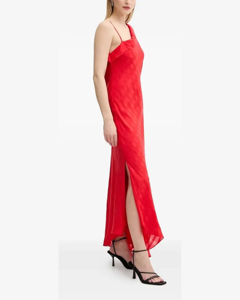 Samsøe & Samsøe Asymmetrisches Saramina Maxikleid - Rot Rot