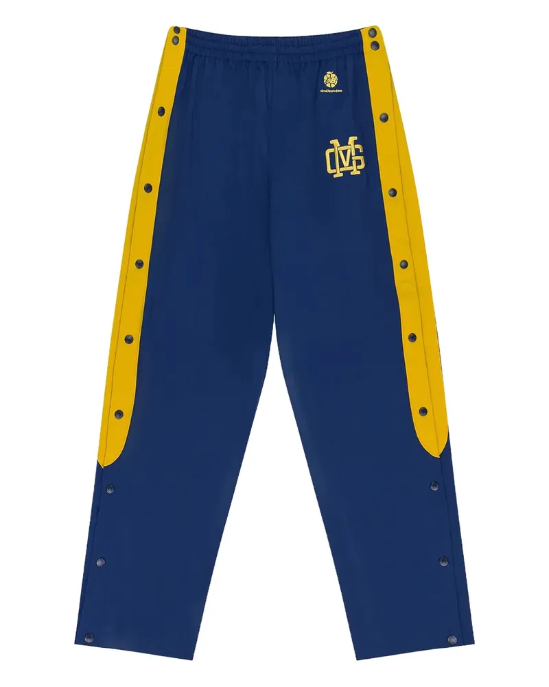 Aimé Leon Dore x New Balance Sonny NY Warm Up Jogginghose mit seitlichen Knöpfen - Blau Blau