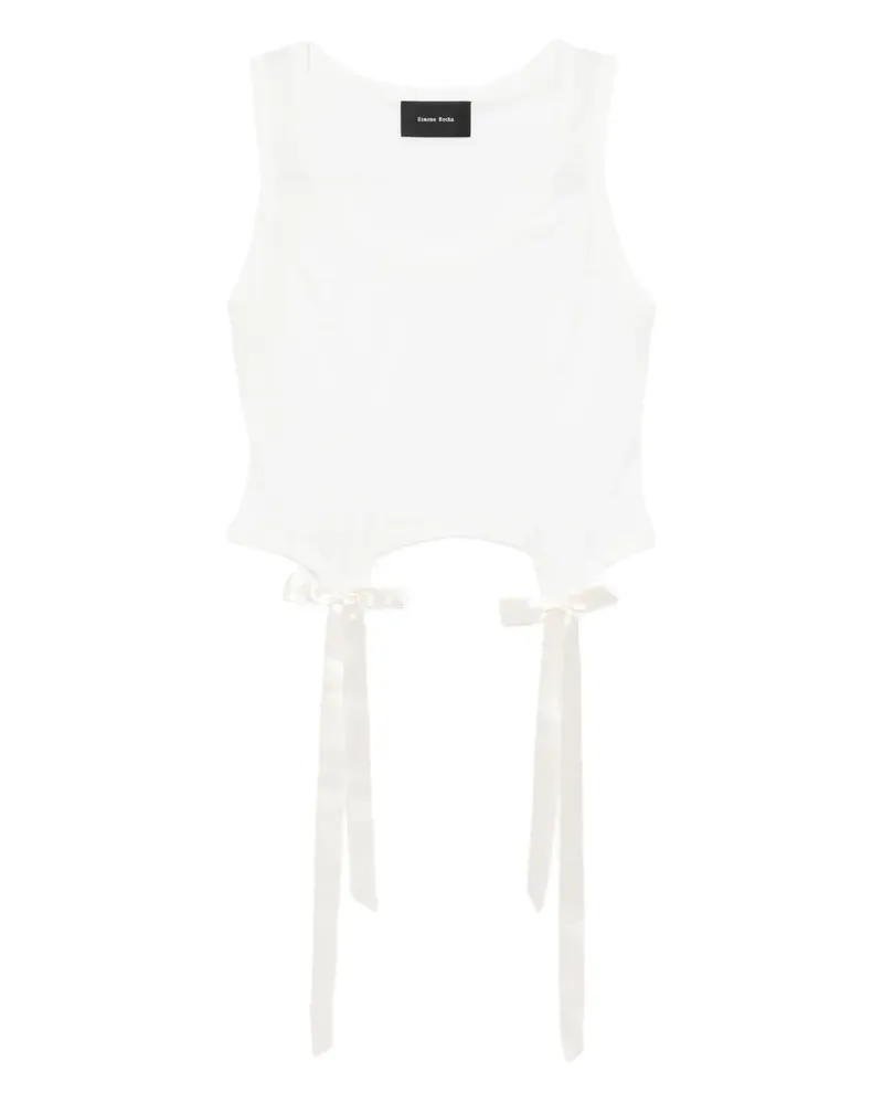 Simone Rocha Pullunder aus Lyocell - Weiß Weiß