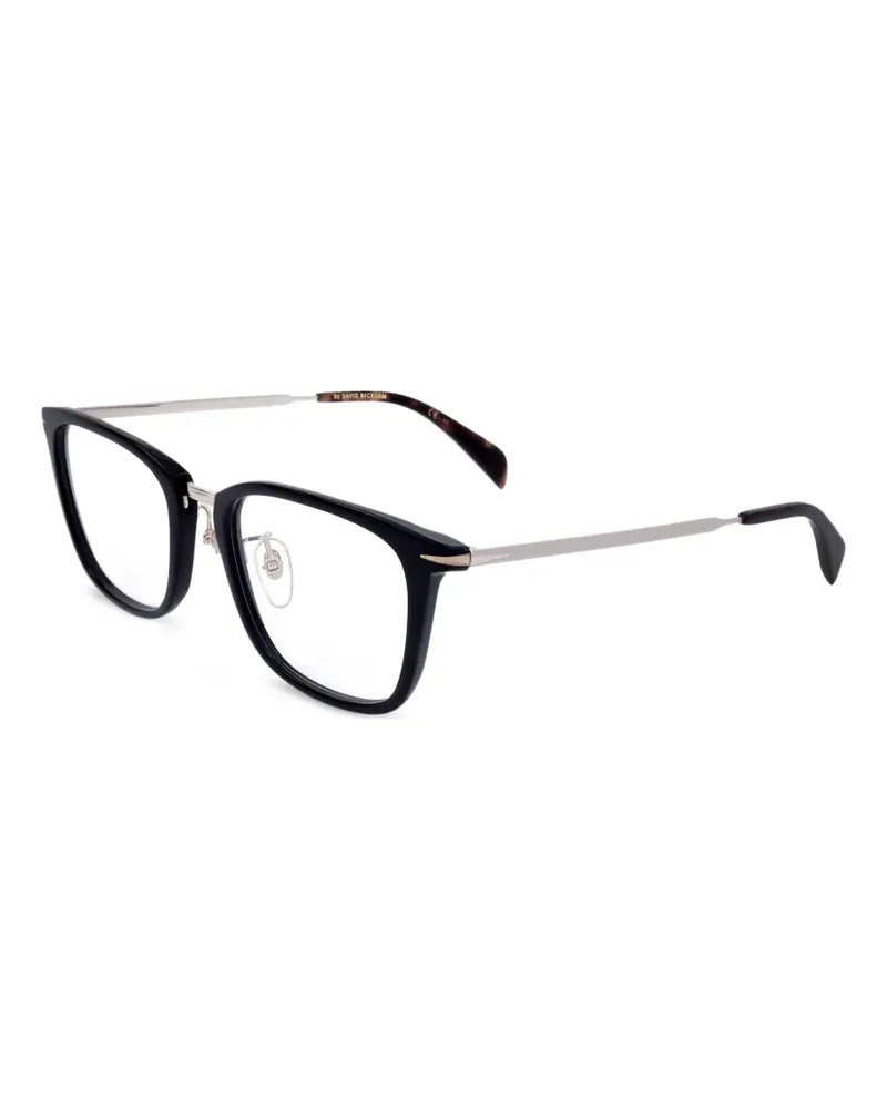 EYEWEAR by DAVID BECKHAM Brille mit eckigem Gestell - Schwarz Schwarz