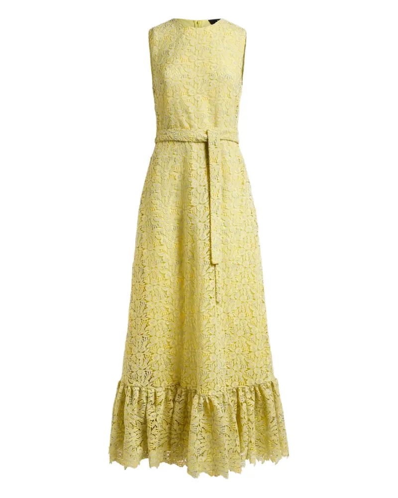 Etro macramé lace dress - Gelb Gelb