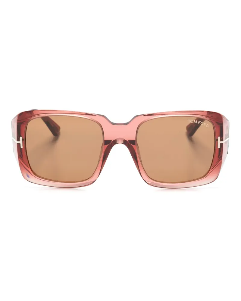 Tom Ford Eckige Ryder Sonnenbrille - Rosa Rosa