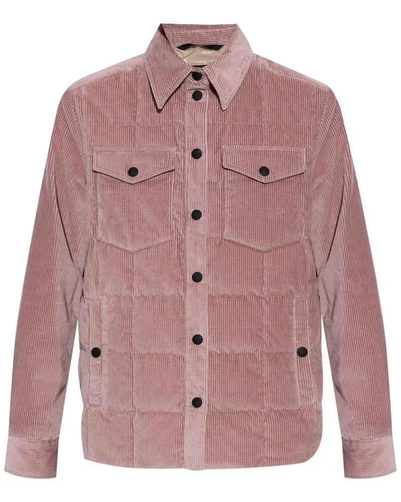Moncler Geknöpfte Hemdjacke - Rosa Rosa